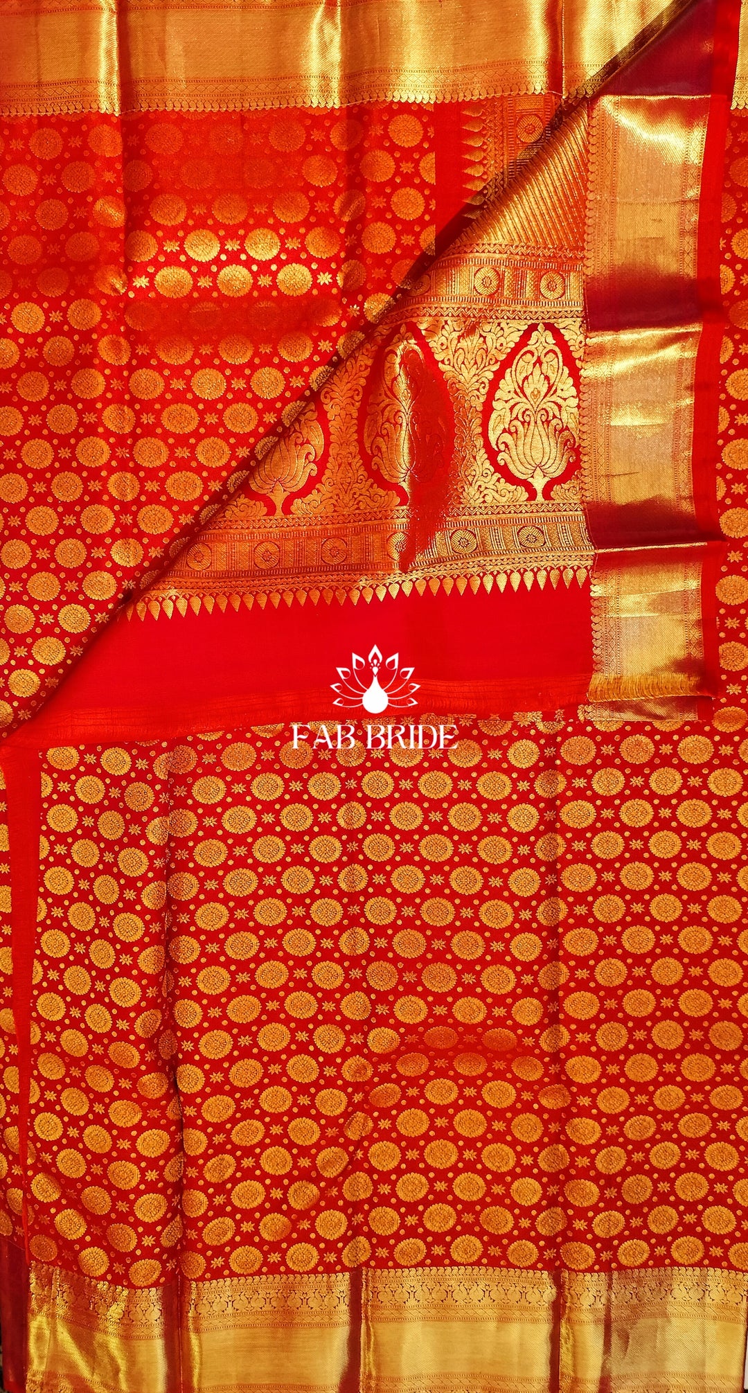 "MALANG-E-LAAL" PURE TISSUE SILK KANJIVARAM SAREE