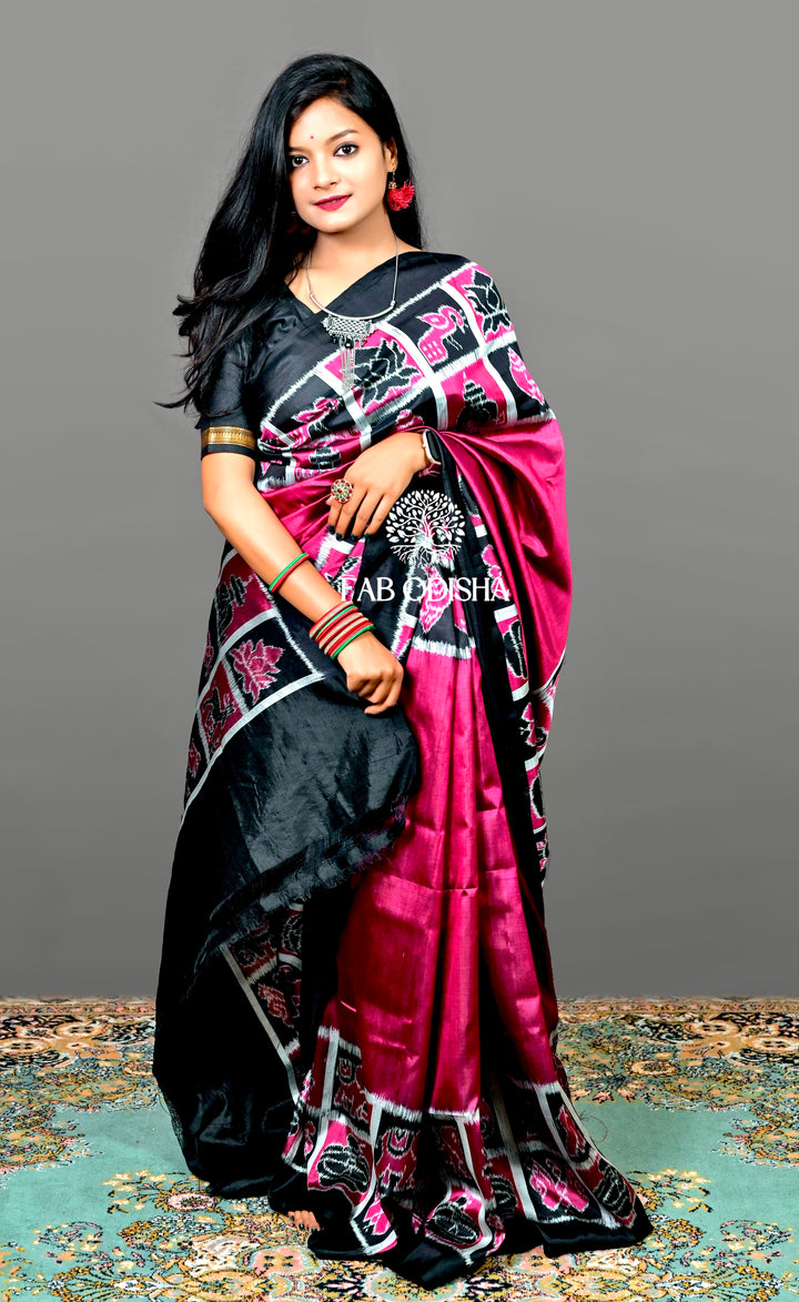 SWAROOPINI EXOTIC NABAKOTHI HANDLOOM SILK SAREE