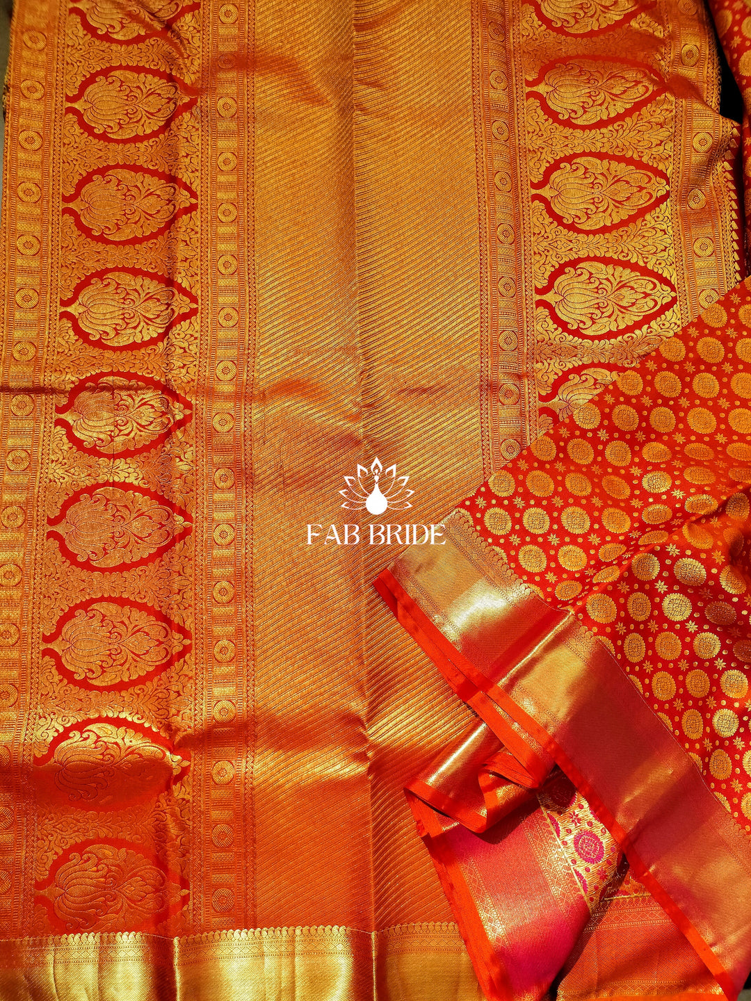 "MALANG-E-LAAL" PURE TISSUE SILK KANJIVARAM SAREE