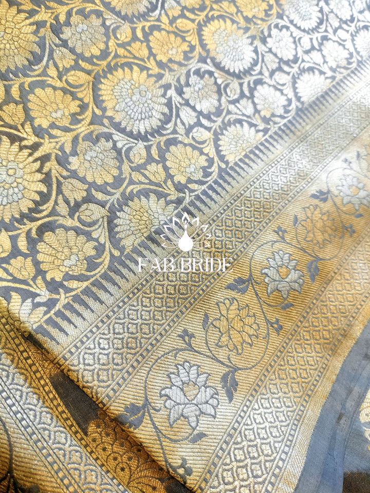 "CHANDNI BAARAT" SONA RUPA PURE KATAN SILK BANARASI SAREE