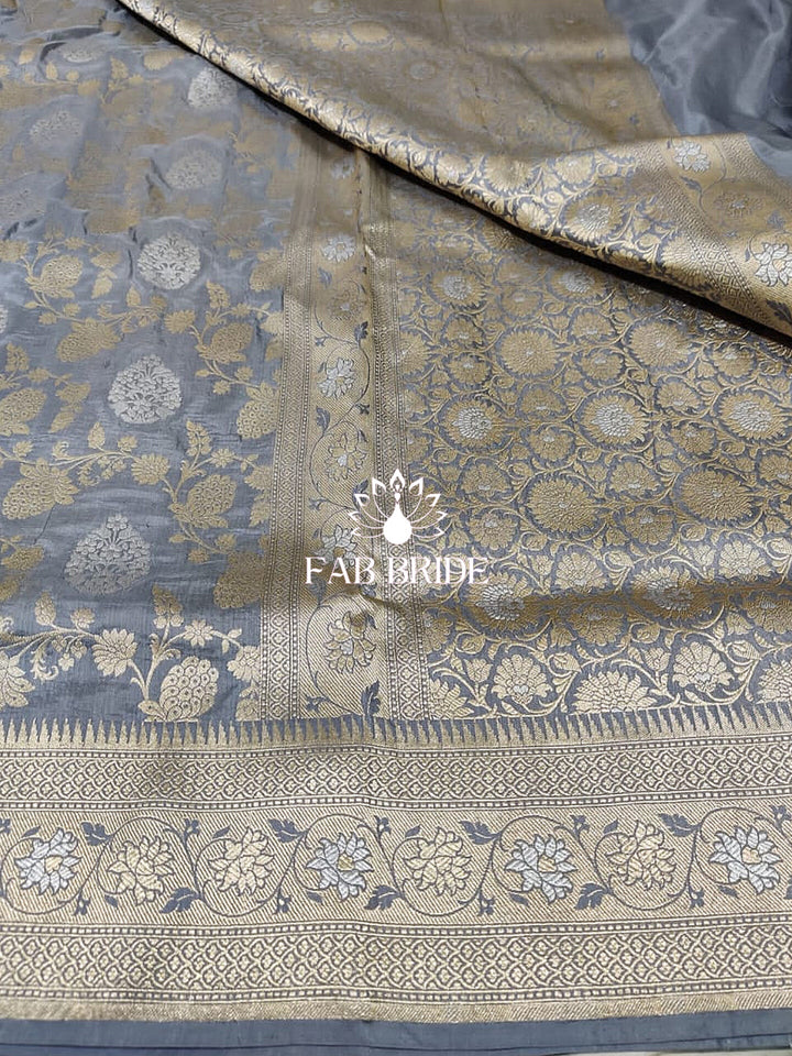 "CHANDNI BAARAT" SONA RUPA PURE KATAN SILK BANARASI SAREE