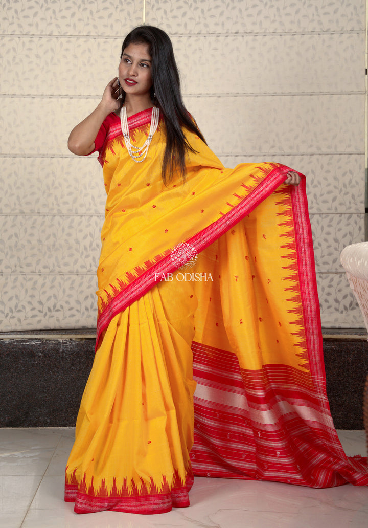 HALDI RASAM BERHAMPURI PATTA SAREE