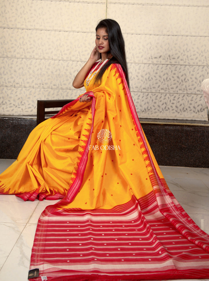 HALDI RASAM BERHAMPURI PATTA SAREE