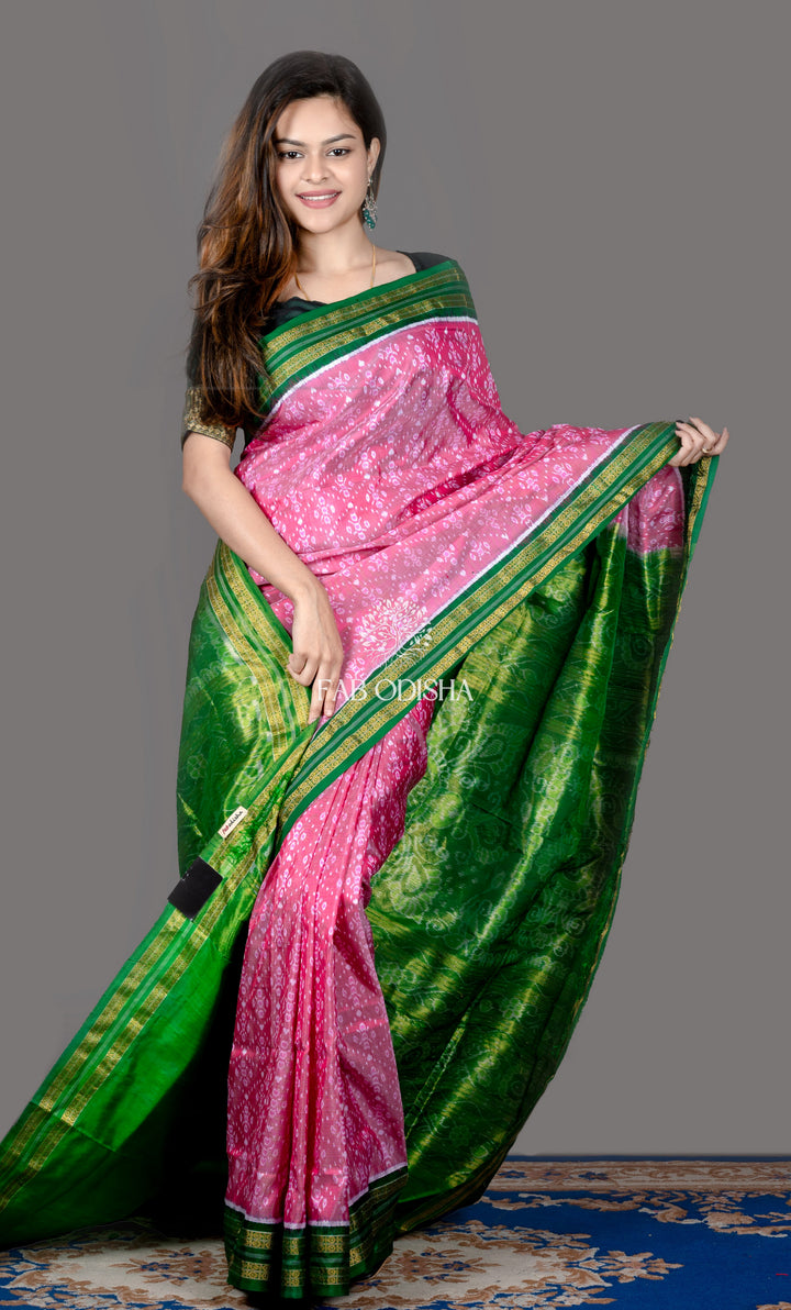 "PANKHURI" SAMBALPURI TISSUE SILK SAREE