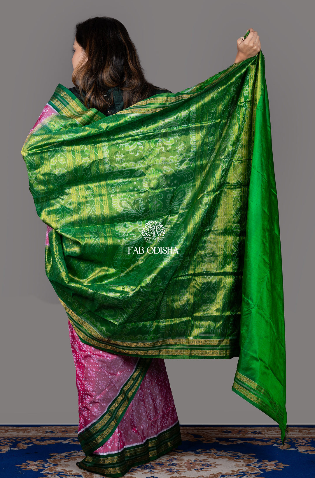 "PANKHURI" SAMBALPURI TISSUE SILK SAREE