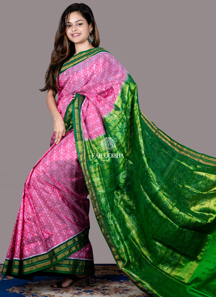 "PANKHURI" SAMBALPURI TISSUE SILK SAREE