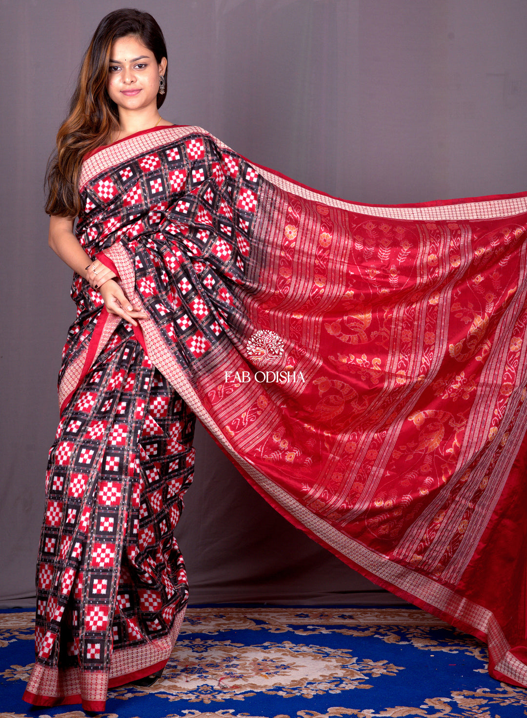 PRACHEEN PASAPALLI SAMBALPURI LUXURIOUS SILK SAREE