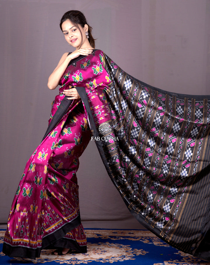 "TITLI SWAROOPINI" ELITE MULBERRY HANDLOOM SILK SAREE