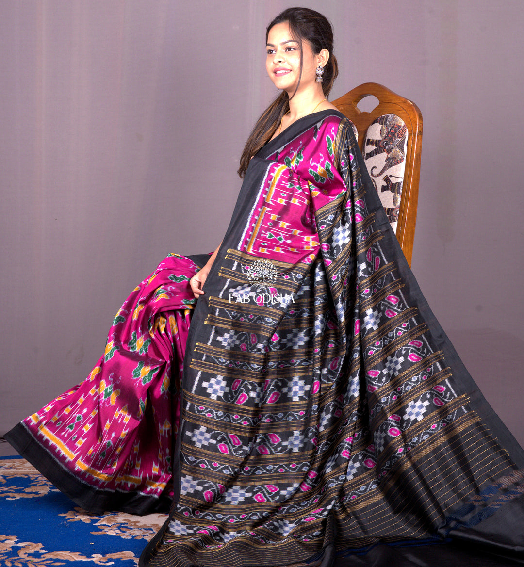 "TITLI SWAROOPINI" ELITE MULBERRY HANDLOOM SILK SAREE