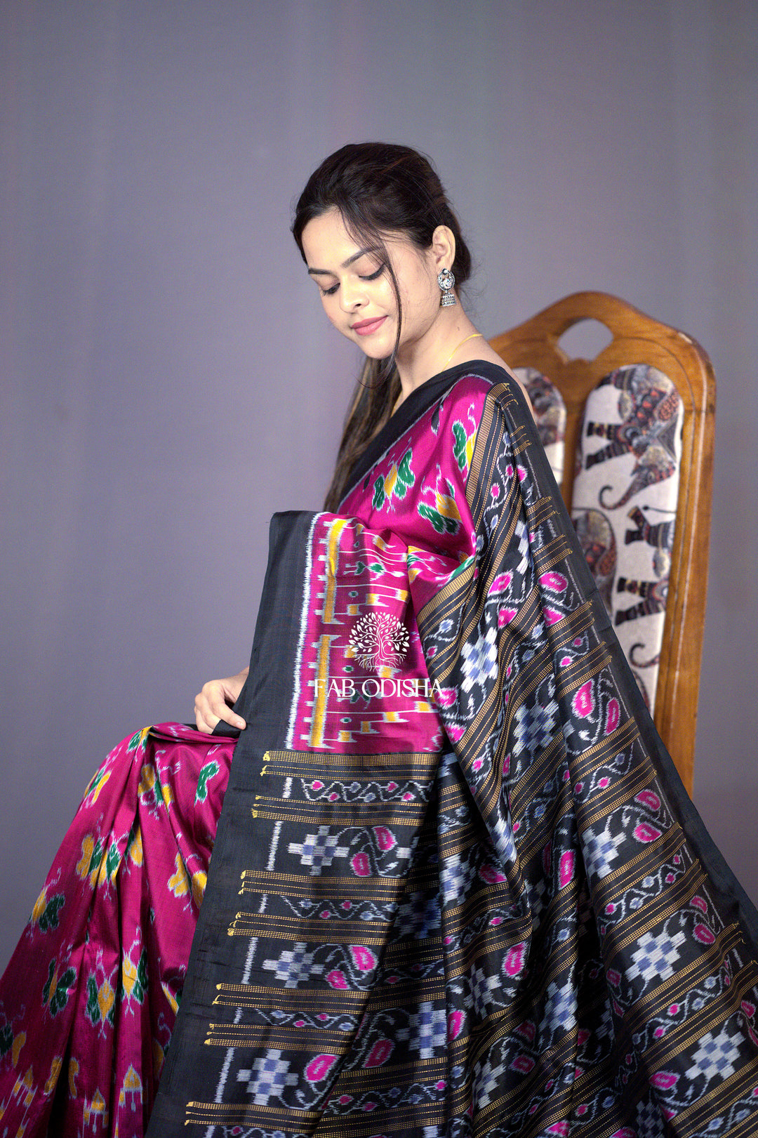 "TITLI SWAROOPINI" ELITE MULBERRY HANDLOOM SILK SAREE