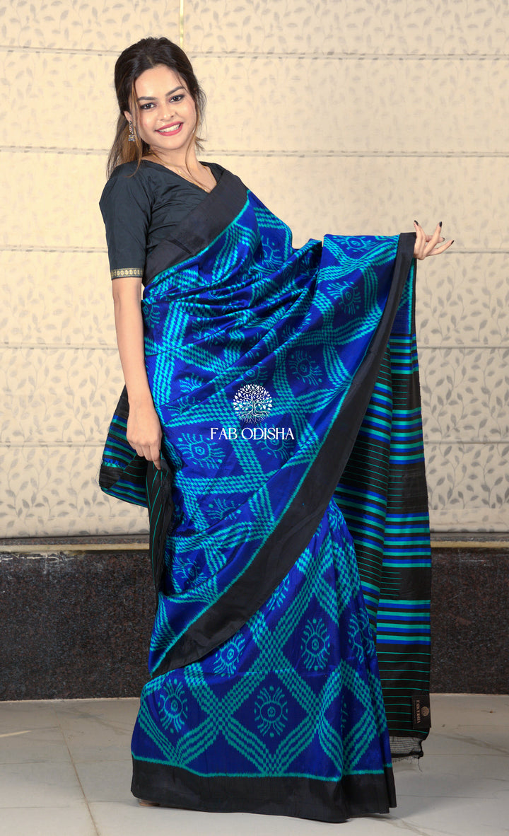 "RATRI CHAMAK" ELITE MULBERRY HANDLOOM SILK SAREE