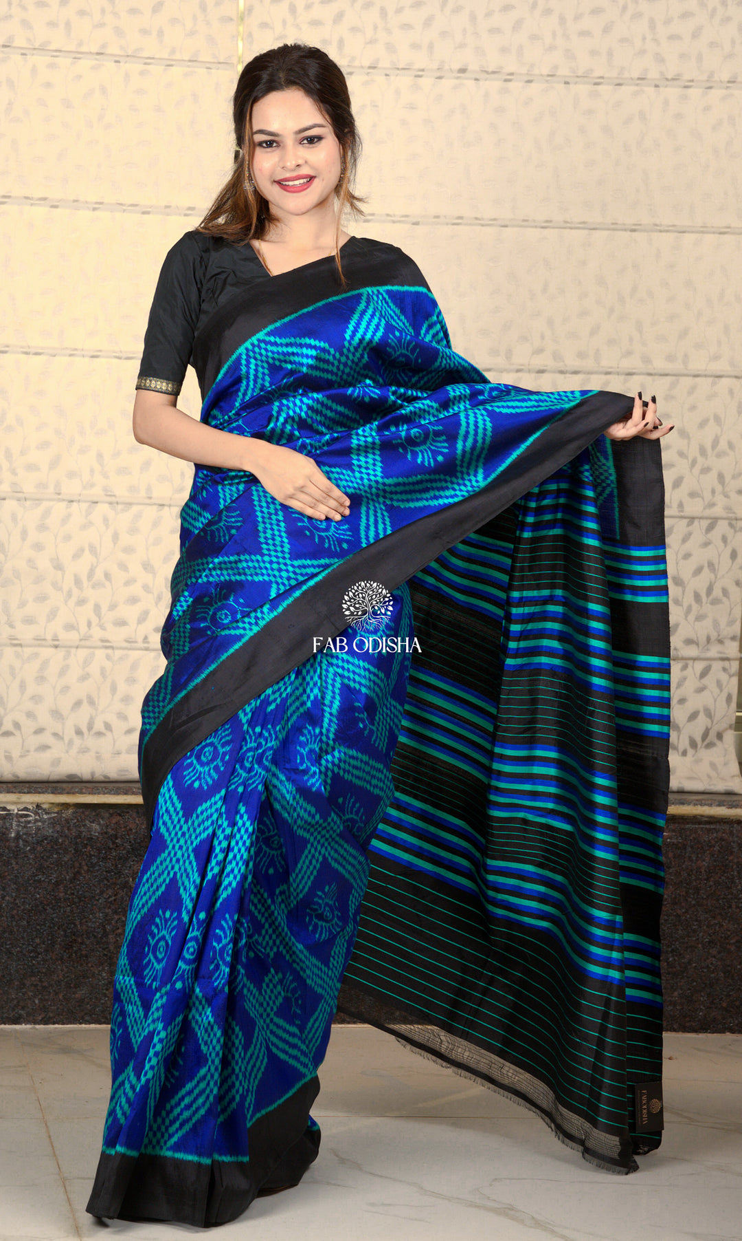 "RATRI CHAMAK" ELITE MULBERRY HANDLOOM SILK SAREE