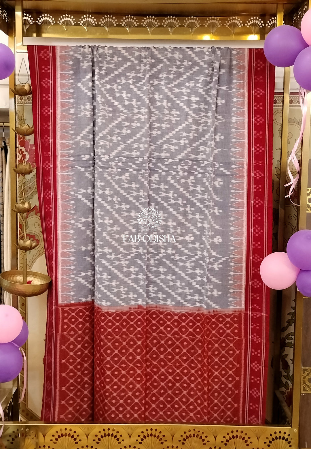 TAPESTRY OF TRIBE COTTON SAREE