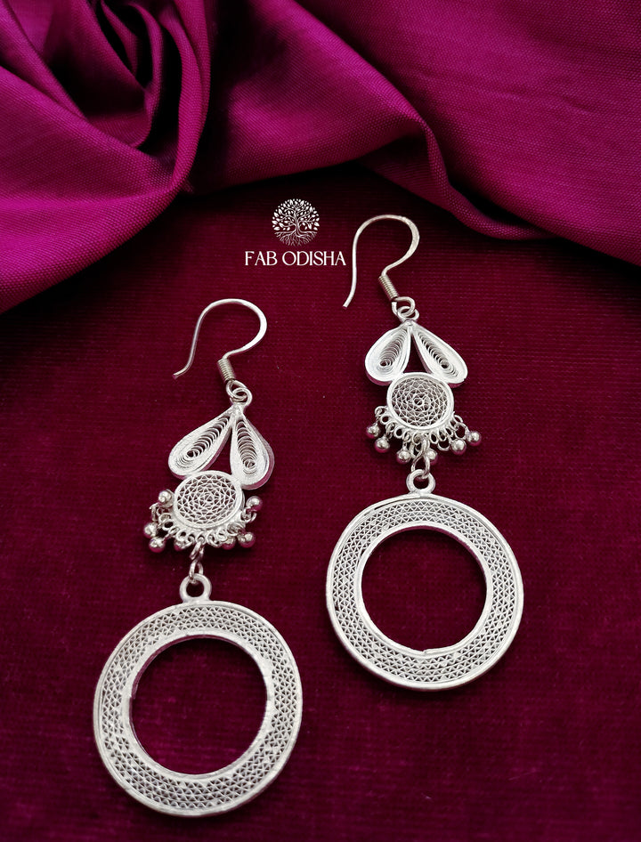 "DREAMCATCHER" LONG FILIGREE EARRINGS