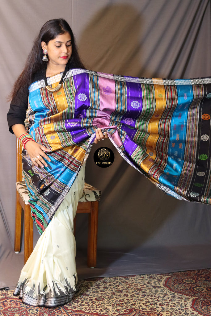 Berhampuri Sarees : Buy Berhampuri Patta Silk Sarees Online – IndianVillèz