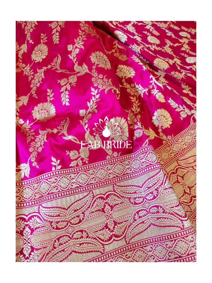 "KASHMIR KI KALI" PURE SILK BANARASI SAREE