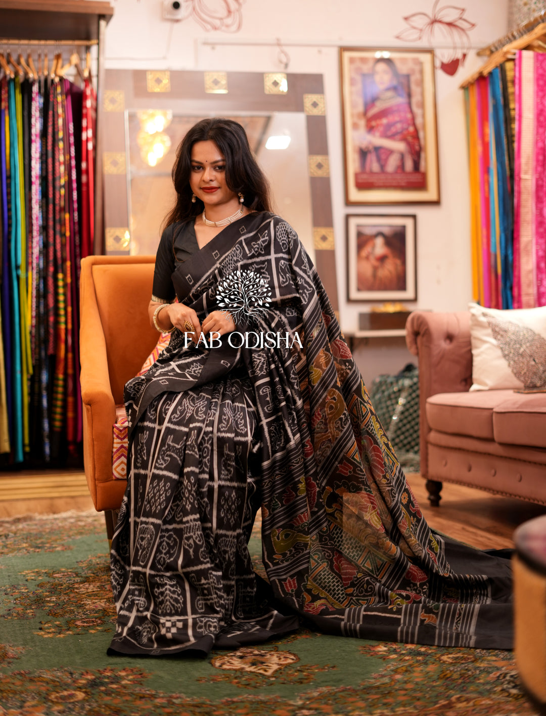 “ROOPMATI KOTHI" ELITE MULBERRY HANDLOOM SILK SAREE