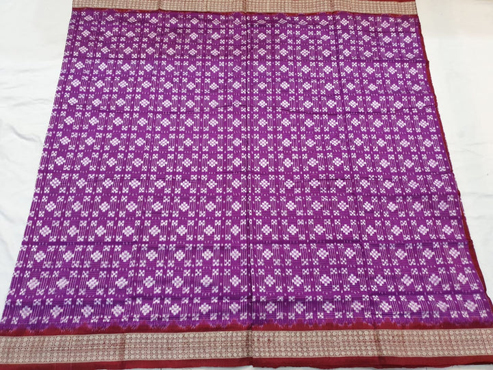 SAMBALPURI  GRAPE-PURPLE KOTHI  PASSAPALI SILK