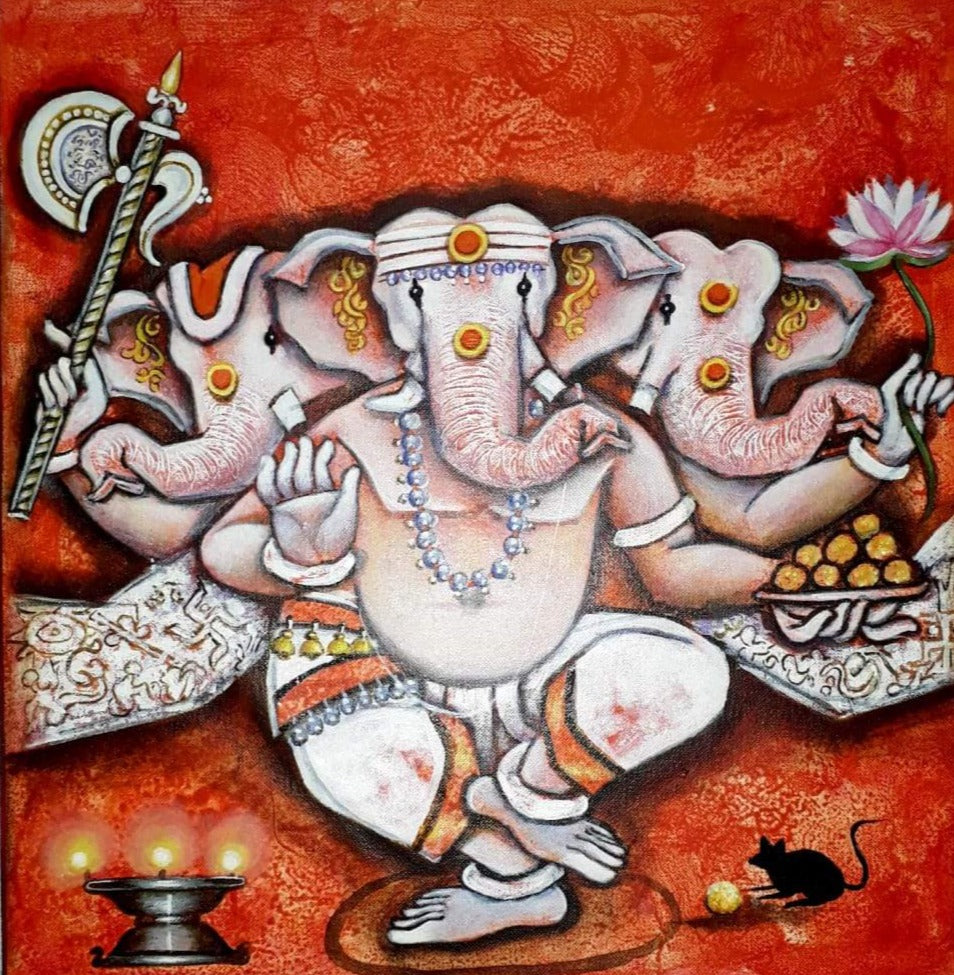 TEENMUKHI GANESH