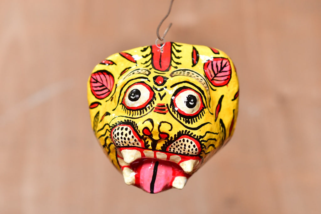 Multicolor Paper Mache Mask, 6 Inches at Rs 252/piece in Bhubaneswar