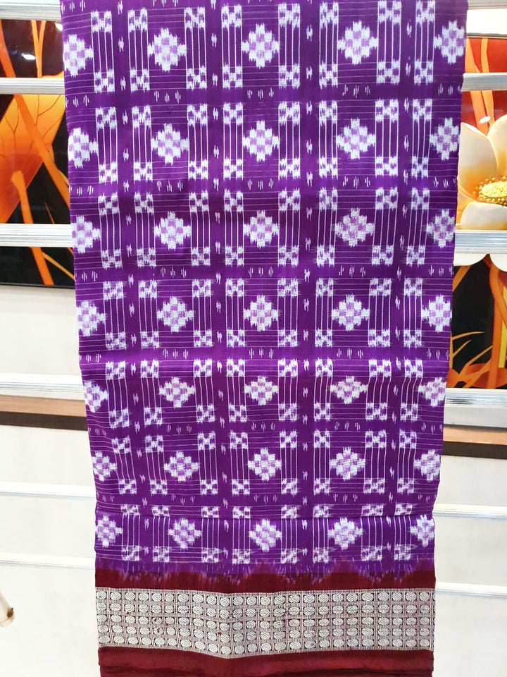 SAMBALPURI  GRAPE-PURPLE KOTHI  PASSAPALI SILK