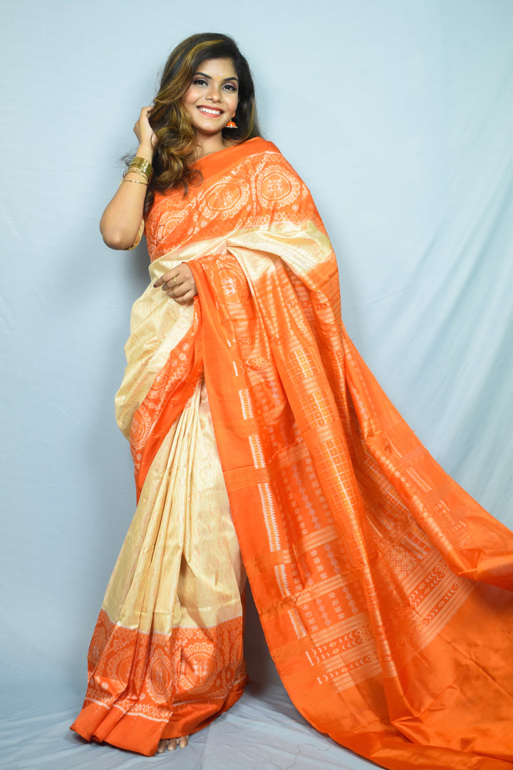 ROYAL EMPRESS SAMBALPURI SILK PATTA SAREE